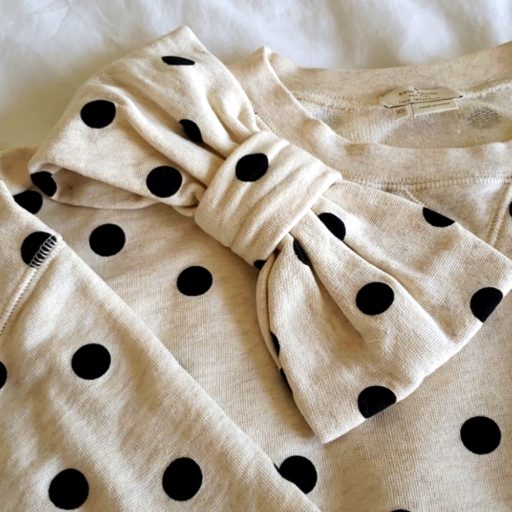 kate spade new york Polka Dot Sweatshirt
